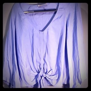 Lavender Brown Blouse